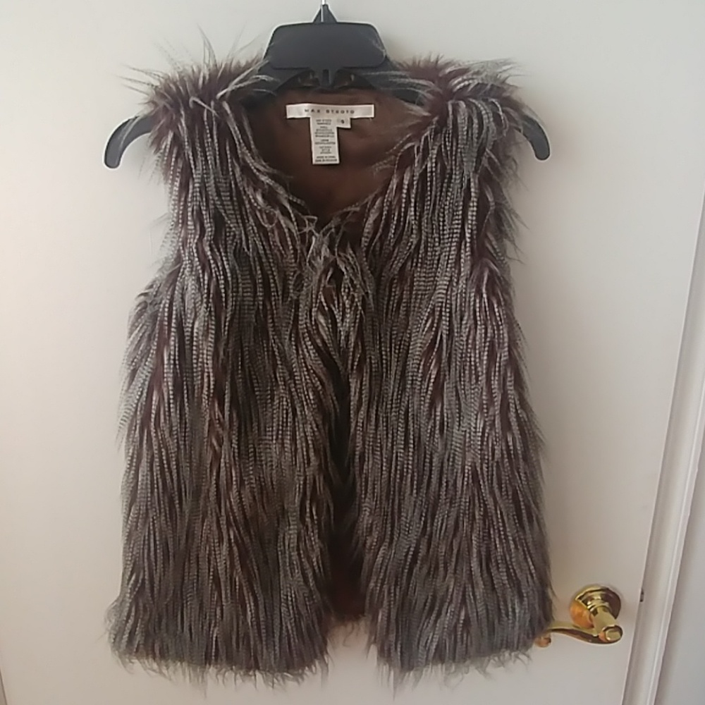 Flawless faux fur vest S Mac Studio